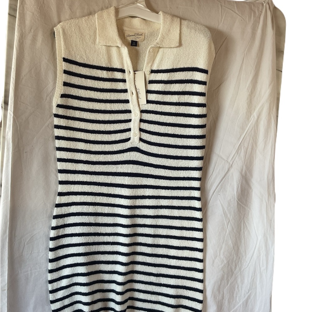 Universal Thread Striped Sleeveless Sweater Dress Size XS